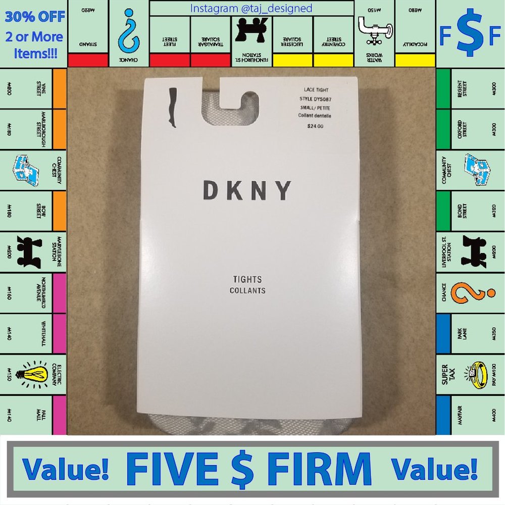 **(2 Pack)** DKNY Lace Tight (DYS087)